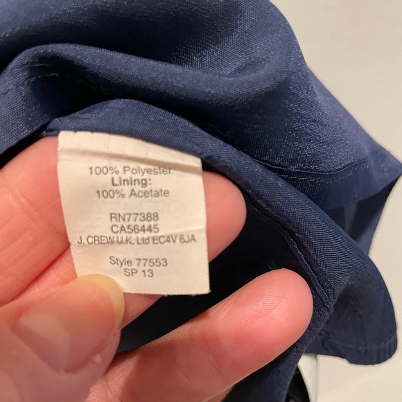 J.Crew Blue and White Striped Dress Size Small - Picture 5 of 10